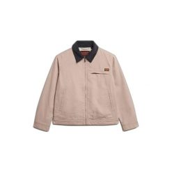 Kurtka damska Superdry Ranch. Brązowe kurtki damskie Superdry., bez wzorów, bez kaptura. Za 417.85 zł.