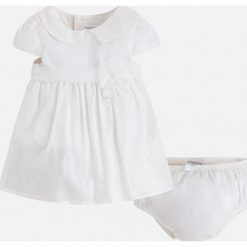 Mayoral - Sukienka dziecięca + majtki 65-80 cm. Bielizna dla chłopców Mayoral, z bawełny, eleganckie, z krótkim rękawem. Za 199.90 zł.