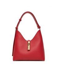 Furla Torebka Goccia S WB01979 BX3353 KH 4484S Czerwony. Czerwone torebki do ręki damskie Furla, bez wzorów, ze skóry, bez dodatków. Za 1,319.00 zł.