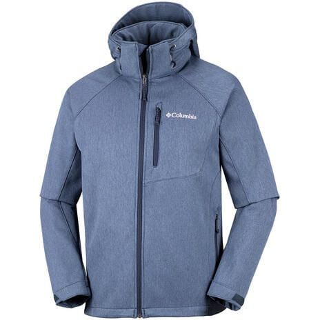 COLUMBIA Kurtka softshell męska Cascade Ridge II Softshell collegiate navy-S. Brązowe kurtki męskie Columbia, m, bez wzorów, z materiału, bez kaptura. Za 257.15 zł.
