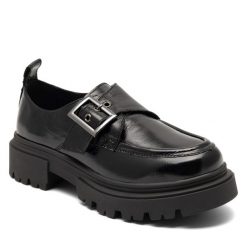 Loafersy Sergio Bardi. Czarne mokasyny damskie Sergio Bardi. Za 349.99 zł.