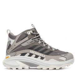 Trekkingi Merrell. Szare obuwie sportowe damskie Merrell, trekkingowe. Za 799.99 zł.