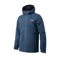 Kurtka turystyczna męska zimowa Alpinus Causses granatowa. Niebieskie kurtki męskie Alpinus, na zimę, m, bez wzorów, sportowe, bez kaptura. Za 549.00 zł.