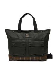 Barbour Torba Field Wax UBA0750SG91 Zielony. Zielone torby na laptopa męskie Barbour, bez wzorów, z materiału. Za 799.99 zł.