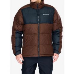 Kurtka ocieplana Columbia Pike Lake II Jacket. Brązowe buty sportowe męskie Columbia, bez wzorów, narciarskie. Za 503.99 zł.
