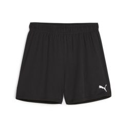 Szorty damskie Puma TeamGoal. Czarne szorty sportowe damskie Puma, l, bez wzorów, z materiału, sportowe, do piłki nożnej. Za 157.50 zł.