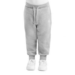 Spodnie dresowe joggery lifestyle chłopięce Snug. Szare spodnie sportowe dla chłopców SIROKO, bez wzorów, z dresówki, sportowe, na jogę i pilates. Za 105.00 zł.