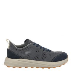 Buty turystyczne męskie LOMER VITALITY FIT AIR. Szare eleganckie półbuty Lomer, na lato, z mikrofibry, eleganckie, bez zapięcia. Za 679.99 zł.