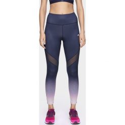 Legginsy treningowe damskie SPDF003 - multikolor 2 allover. Legginsy damskie 4f, bez wzorów, z dzianiny, na fitness i siłownię. W wyprzedaży za 149.99 zł.