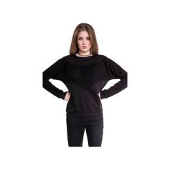 BLUZA NIETOPERZ - CZARNA. Czarne bluzy damskie Heroesque, z bawełny. Za 229.00 zł.