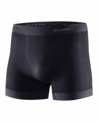 Bokserki do biegania Base Layer Ultra Light 3D Męskie. Szare bokserki męskie Brubeck, l, bez wzorów, z dzianiny. Za 53.49 zł.