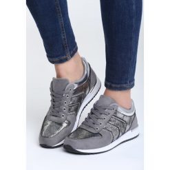 Szare Buty Sportowe Black Flame. Obuwie sportowe damskie marki Born2be. Za 69.99 zł.