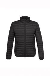 Kurtka męska LUMBERJACK NEW READY. Czarne kurtki męskie Lumberjack, m, bez wzorów, z poliamidu, eleganckie, bez kaptura. Za 299.99 zł.