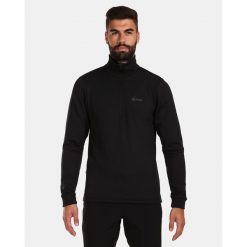 Męska bluzka termoaktywna stretch Kilpi ROLO-M. Czarne bluzy męskie Kilpi, na zimę, l, bez wzorów, bez kaptura. Za 215.49 zł.