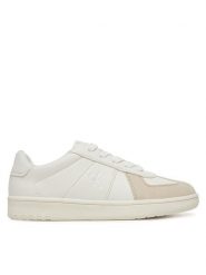 Calvin Klein Jeans Sneakersy V3X9-82081-1269B S Biały. Białe buty sportowe chłopięce Calvin Klein Jeans, bez wzorów, z jeansu, bez zapięcia. Za 209.99 zł.