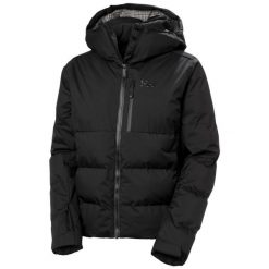 Damska kurtka narciarska Helly Hansen Kvitfjell Race. Czarne kurtki snowboardowe damskie Helly Hansen, na zimę, bez wzorów, bez kaptura, narciarskie. Za 1,446.10 zł.