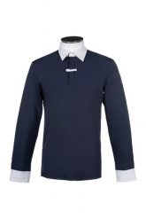 Zawodnicza koszulka polo z długim rękawem HKM Davie. Białe bluzki z długim rękawem męskie HKM, s, bez wzorów, eleganckie, bez kołnierzyka. Za 264.00 zł.