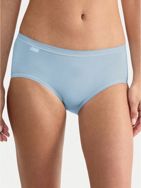 Sloggi Komplet fig Basic 10071781 Kolorowy. Figi damskie Sloggi, bez wzorów, z bawełny. Za 119.99 zł.
