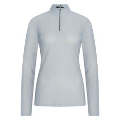 Damska bluza z długim rękawem Euro-Star Top Esvaletta Longsleeve. Niebieskie bluzy damskie EURO-STAR, bez wzorów, bez kaptura, do jazdy konnej. Za 392.50 zł.