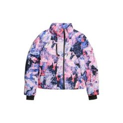 Prosta kurtka damska Superdry. Fioletowe kurtki damskie Superdry., bez wzorów, bez kaptura, narciarskie. W wyprzedaży za 1,208.60 zł.