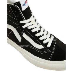 Buty Vans Clash The Wall LX czarne. Czarne trampki i tenisówki damskie Vans, bez wzorów, ze skóry, eleganckie, bez zapięcia. W wyprzedaży za 496.70 zł.