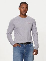 Guess Jeans Longsleeve M4YI54 K8HM0 Szary Slim Fit. Szare bluzki z długim rękawem męskie Guess Jeans, l, z aplikacjami, z bawełny, bez kołnierzyka. Za 149.99 zł.