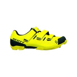 Buty kolarskie męskie Scott MTB Comp RS. Żółte buty sportowe męskie Scott, bez zapięcia, rowerowe. Za 291.00 zł.