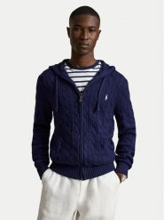 Polo Ralph Lauren Bluza 710B18057002 Granatowy Regular Fit. Niebieskie bluzy męskie Polo Ralph Lauren, m, bez wzorów, z bawełny, bez kaptura. Za 1,299.00 zł.