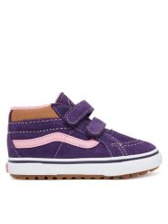 Vans Sneakersy MTE SK8-Mid Reissue V VN000D1111E1 Fioletowy. Fioletowe buty sportowe dziewczęce Vans, bez wzorów, ze skóry, bez zapięcia. Za 209.99 zł.