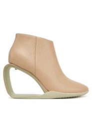United Nude Botki Mobius Ankle Bootie Hi 1093793116 Beżowy. Brązowe botki damskie United Nude, ze skóry, bez obcasa, na koturnie, bez zapięcia. Za 1,339.00 zł.