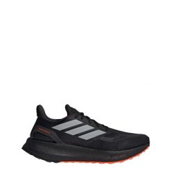 Buty Pureboost 5 Running. Brązowe obuwie sportowe damskie Adidas, bez wzorów, z materiału, do biegania. W wyprzedaży za 512.45 zł.