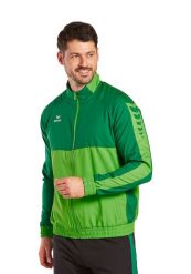 Kurtka prezentacyjna Erima Six Wings. Zielone kurtki męskie Erima, m, bez wzorów, z materiału, sportowe, bez kaptura. Za 255.00 zł.
