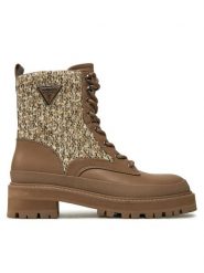 Guess Trapery Badany FLFBDN ELE10 Beżowy. Brązowe śniegowce i trapery damskie Guess, ze skóry. Za 609.99 zł.