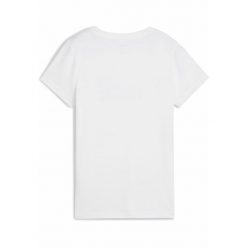 Damska koszulka ESS NATURE 2.0 PUMA White. Białe koszulki sportowe damskie Puma, m, bez wzorów, sportowe, bez kołnierzyka. W wyprzedaży za 79.00 zł.
