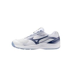 Buty halowe męskie Mizuno Cyclone Speed 5. Niebieskie buty sportowe męskie Mizuno, bez zapięcia. Za 603.99 zł.