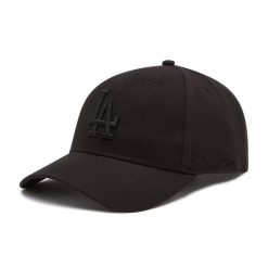 Czapka z daszkiem 47 Brand. Czarne czapki i kapelusze damskie 47 Brand, bez wzorów. Za 79.99 zł.