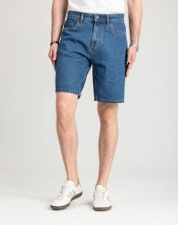 Męskie Spodenki Jeansowe Marcus Justin 2239 Shorts Med. Blue Wash 2-7000168, W40. Niebieskie szorty męskie MARCUS, na lato, m, bez wzorów, z bawełny, eleganckie. Za 119.99 zł.