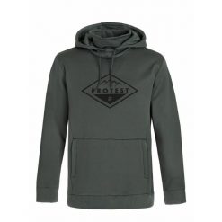 Bluza Protest Prtissyk. Zielone bluzy męskie Protest, s, bez wzorów, z elastanu, z kapturem. Za 429.50 zł.
