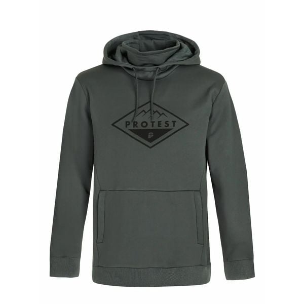 Bluza Protest Prtissyk. Zielone bluzy męskie Protest, s, bez wzorów, z elastanu, z kapturem. Za 385.50 zł.