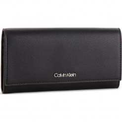 Duży Portfel Damski CALVIN KLEIN - Tack Lrg Trifold K60K604852 001. Portfele damskie marki Calvin Klein. Za 279.00 zł.