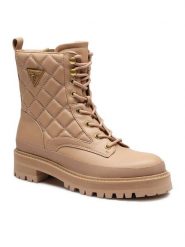 Guess Trapery Badae FL7BDE ELE10 Beżowy. Brązowe kozaki damskie Guess, ze skóry. Za 809.99 zł.