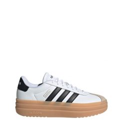 Buty VL Court Bold. Białe obuwie sportowe damskie Adidas, bez wzorów. Za 349.00 zł.