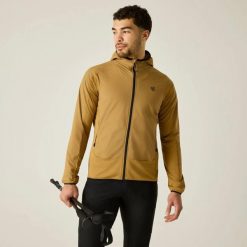 Męska kurtka Endurance: wodoodporna, wiatroodporna, elastyczna z kapturem. Brązowe kurtki męskie Dare 2b, m, bez wzorów, z materiału, z kapturem. Za 394.00 zł.