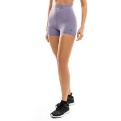 Damskie krótkie legginsy treningowe Fitness Siroko Eyre. Fioletowe legginsy damskie SIROKO, xs, bez wzorów, z materiału, na fitness i siłownię. Za 84.00 zł.