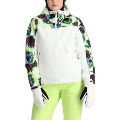 Kurtka narciarska damska Spyder Optimist. Białe kurtki damskie Spyder, na zimę, s, bez wzorów, bez kaptura. Za 1,699.00 zł.