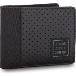 Duży Portfel Męski HERSCHEL - Edward 10365-01828 Black. Czarne portfele męskie Herschel, z materiału. W wyprzedaży za 129.00 zł.