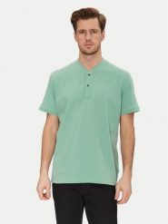 Blend Polo 20717858 Zielony Regular Fit. Zielone koszulki polo męskie Blend, m, bez wzorów, z bawełny, bez ramiączek. Za 49.99 zł.