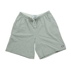 Męskie szare szorty. Szare krótkie spodenki sportowe męskie Champion, l, bez wzorów, z tkaniny, na fitness i siłownię. Za 80.90 zł.