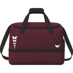 Torba sportowa z dnem do transportu Erima Intro Line. Niebieskie torby sportowe męskie Erima, bez wzorów, z materiału, małe. Za 147.50 zł.