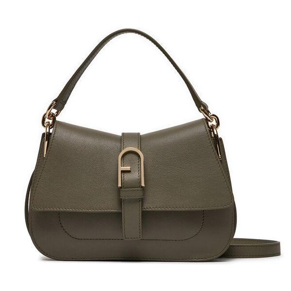 Torebka Furla. Zielone torebki do ręki damskie Furla, bez wzorów, klasyczne, bez dodatków. Za 1,859.00 zł.